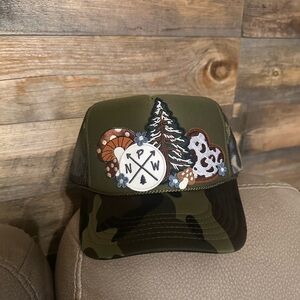 Adult Camouflage Trucker Hat